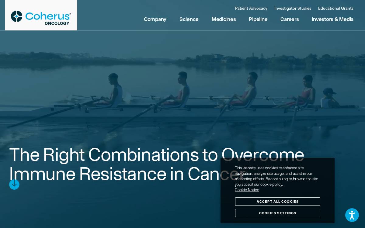 Coherus Biosciences website preview