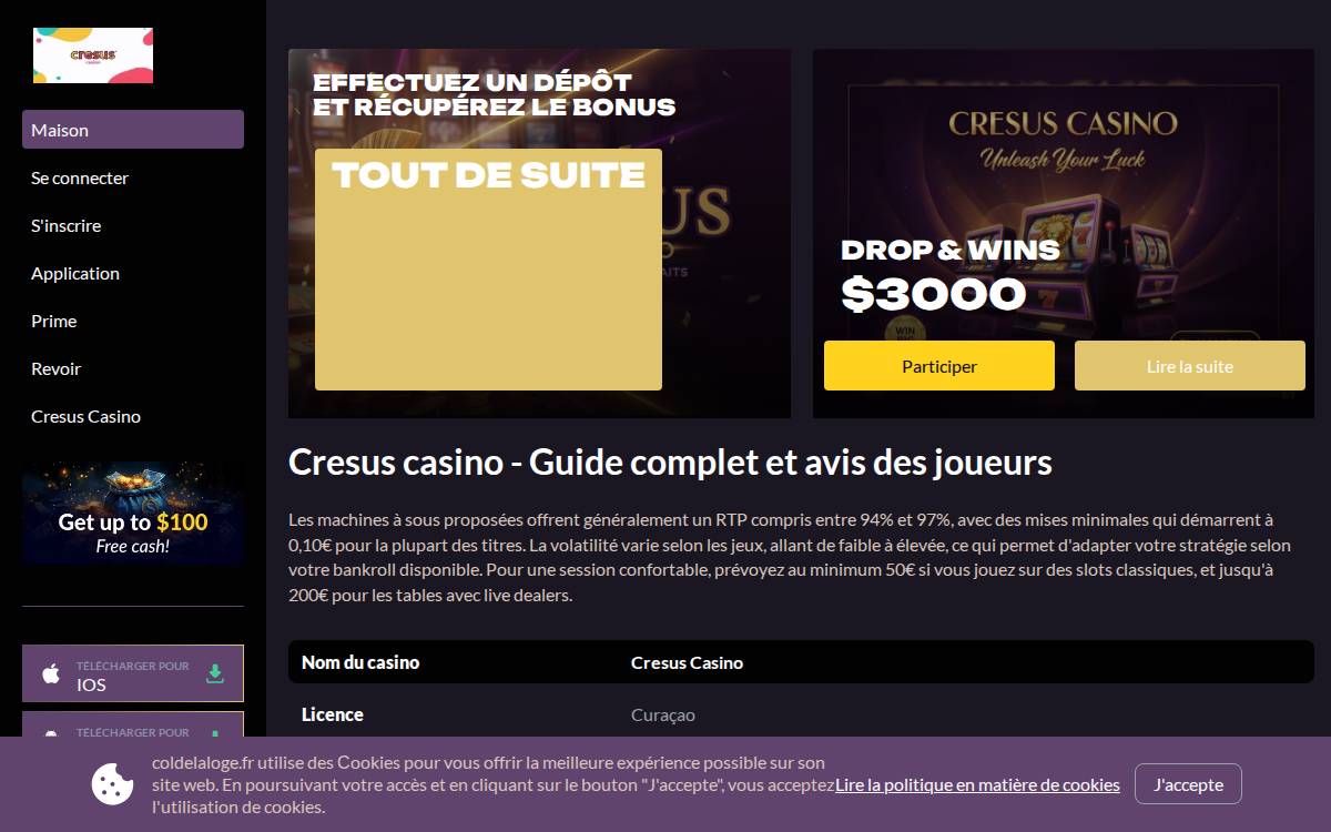 Coldelaloge website preview
