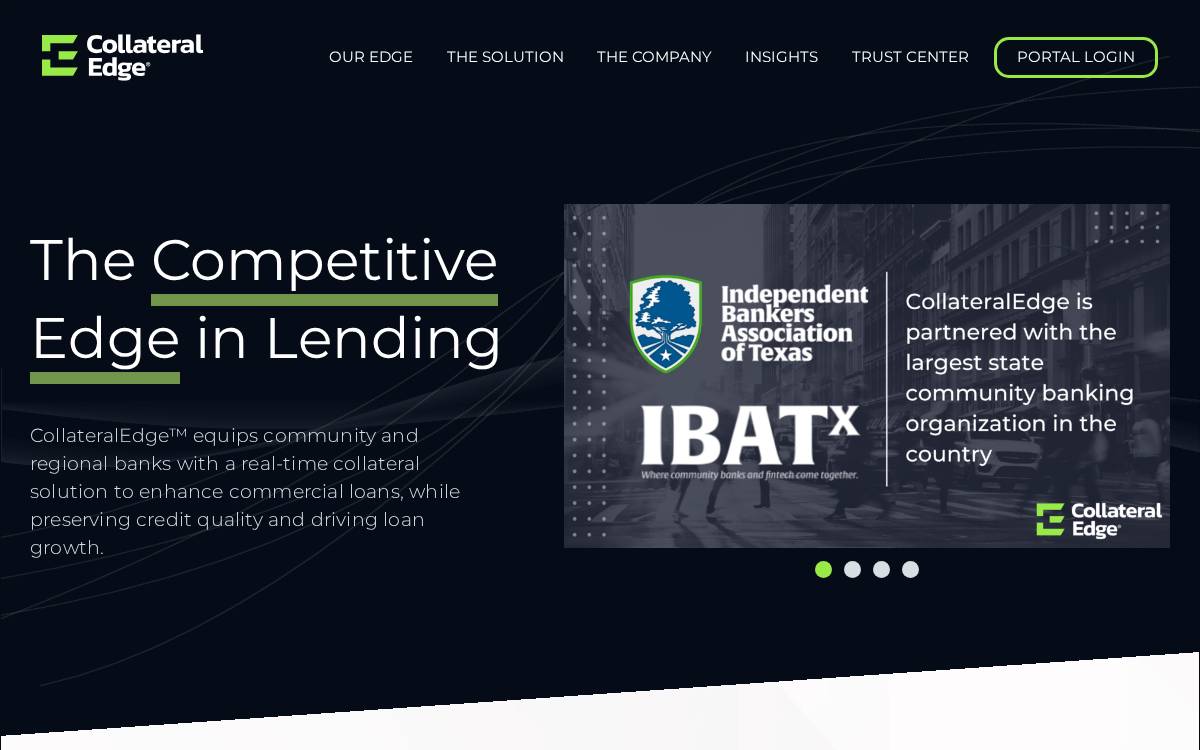 Collateraledge website preview