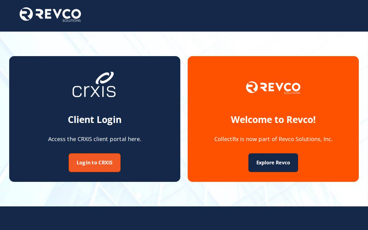 Collect Rx website preview