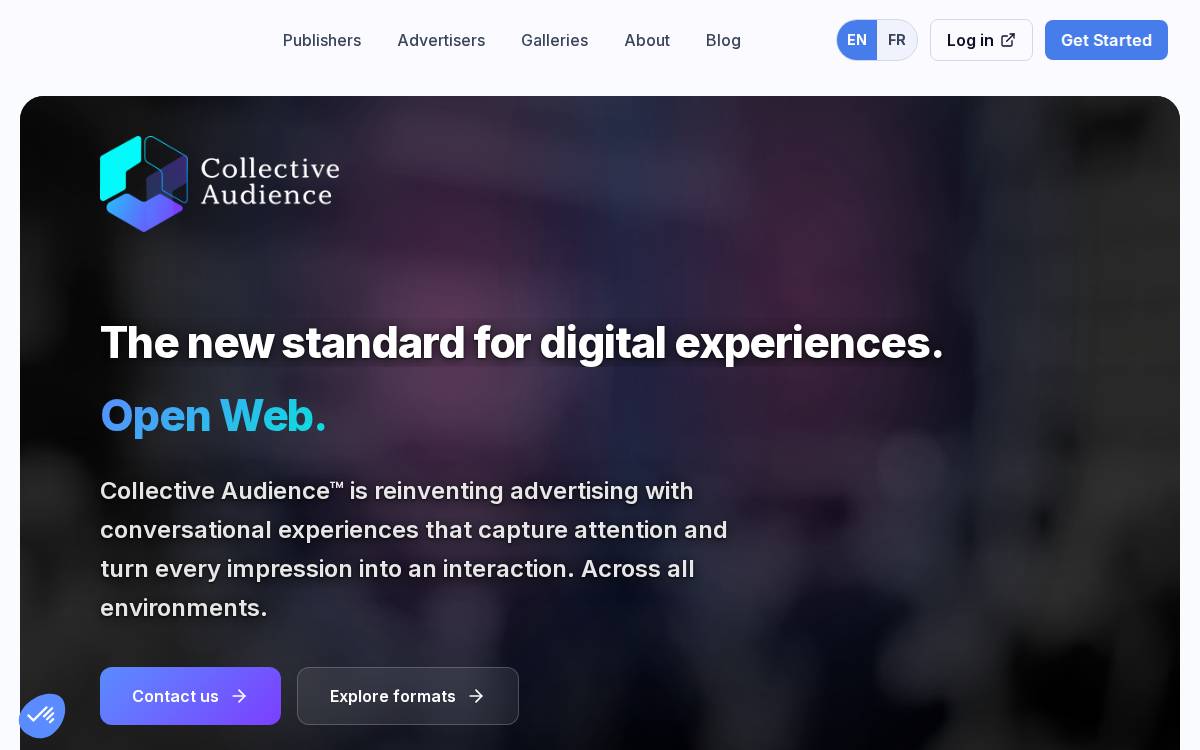 Collective Audience Inc (NASDAQ: CAUD) - Debt Financing website preview