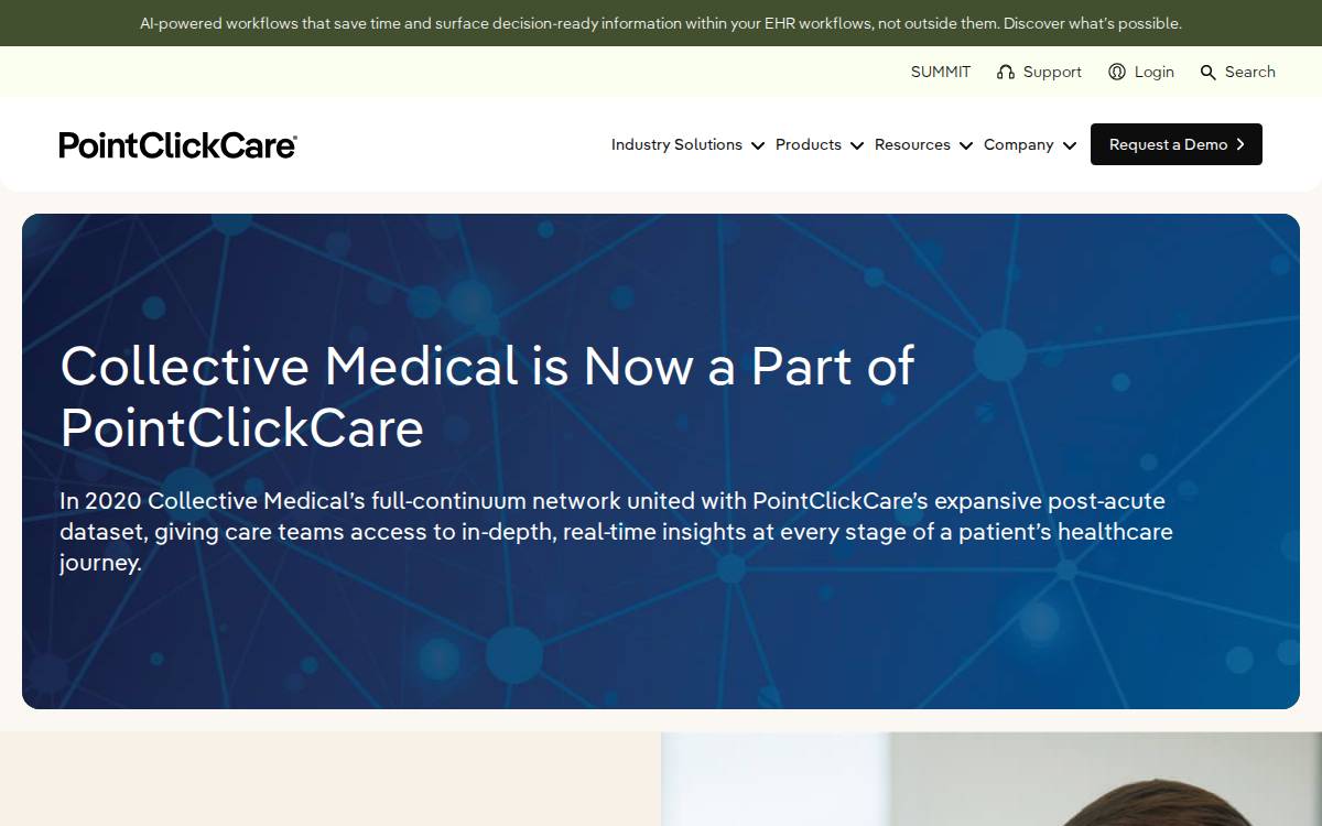 Collective Medical website preview