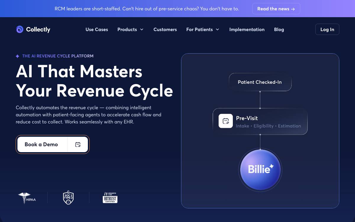 Collectly website preview