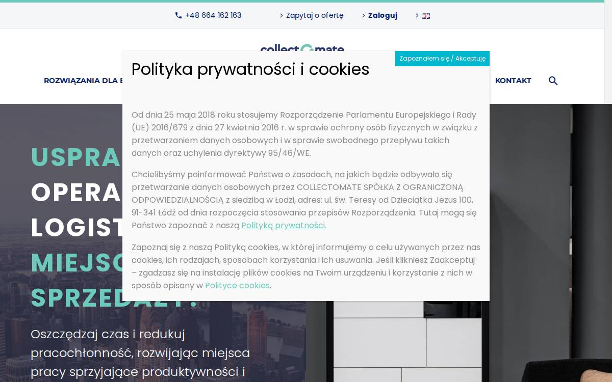 Collectomate website preview