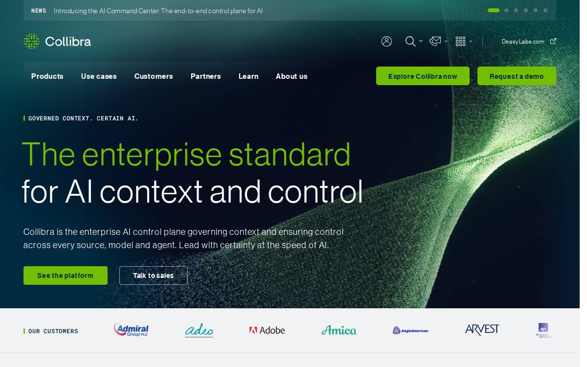Collibra website preview