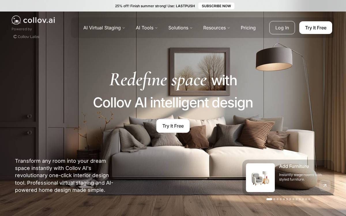 Collov website preview