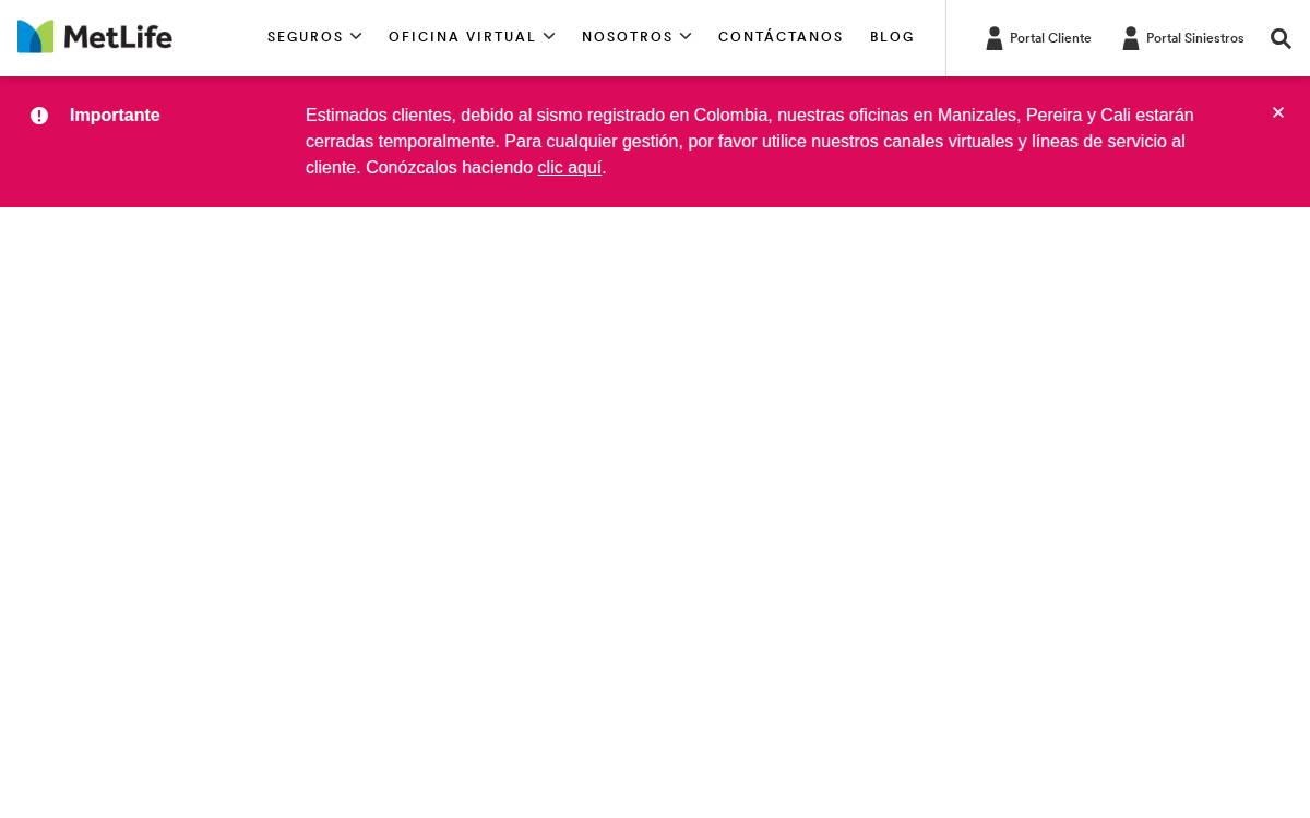 Colombia website preview