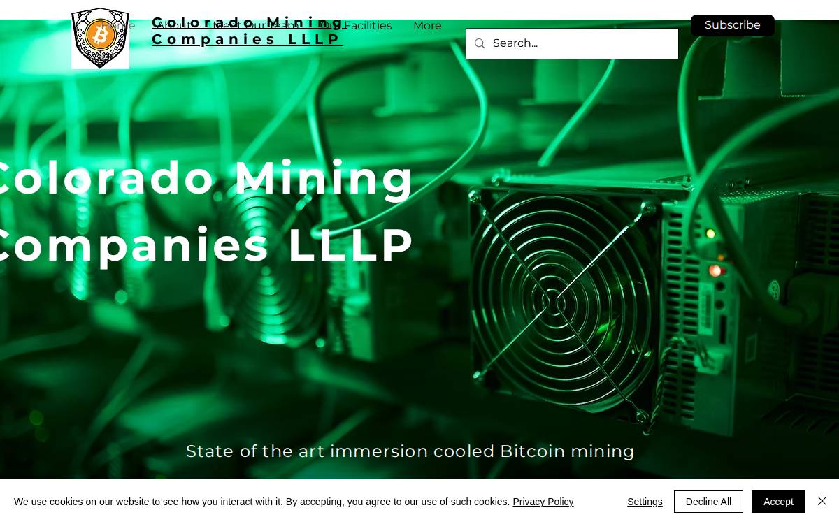 Colorado Mining Companies LLP website preview