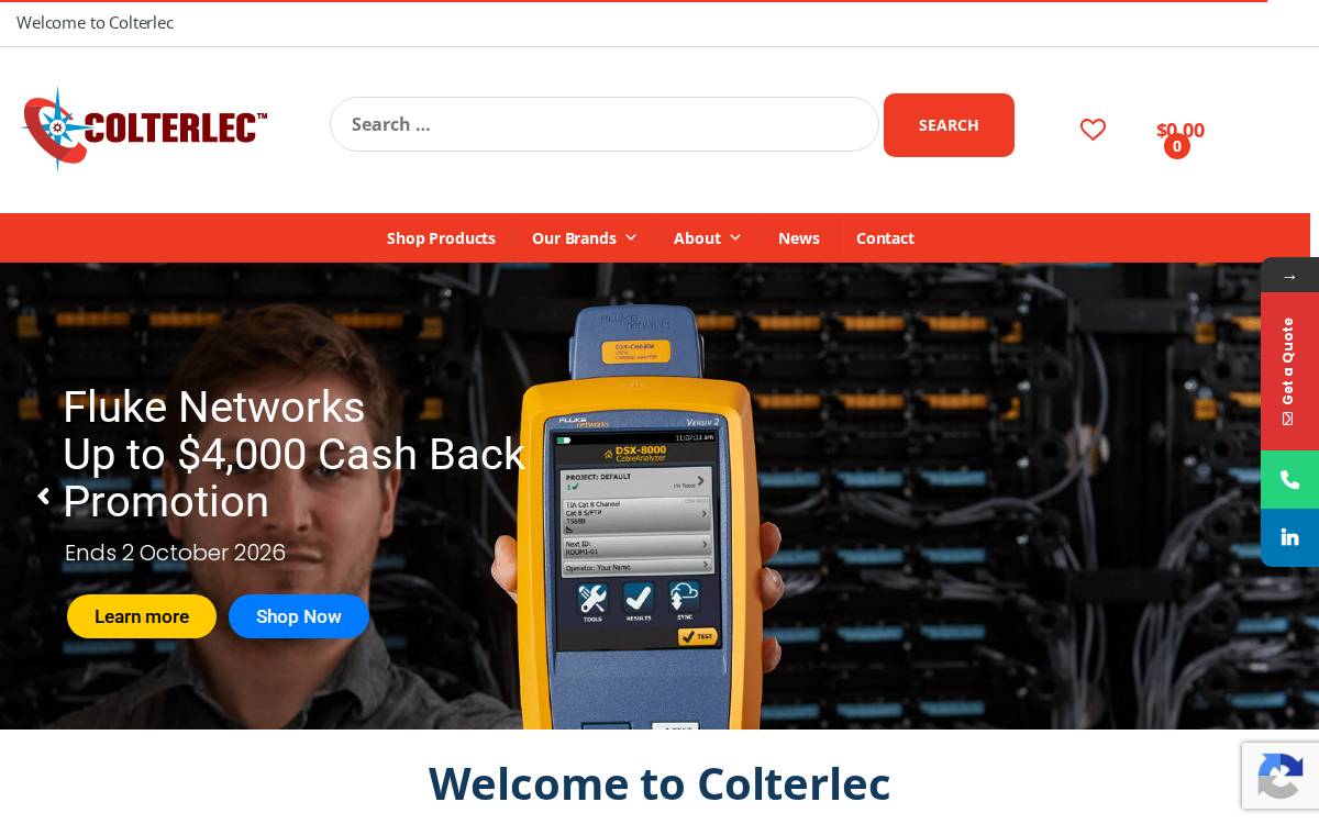 Colterlec website preview