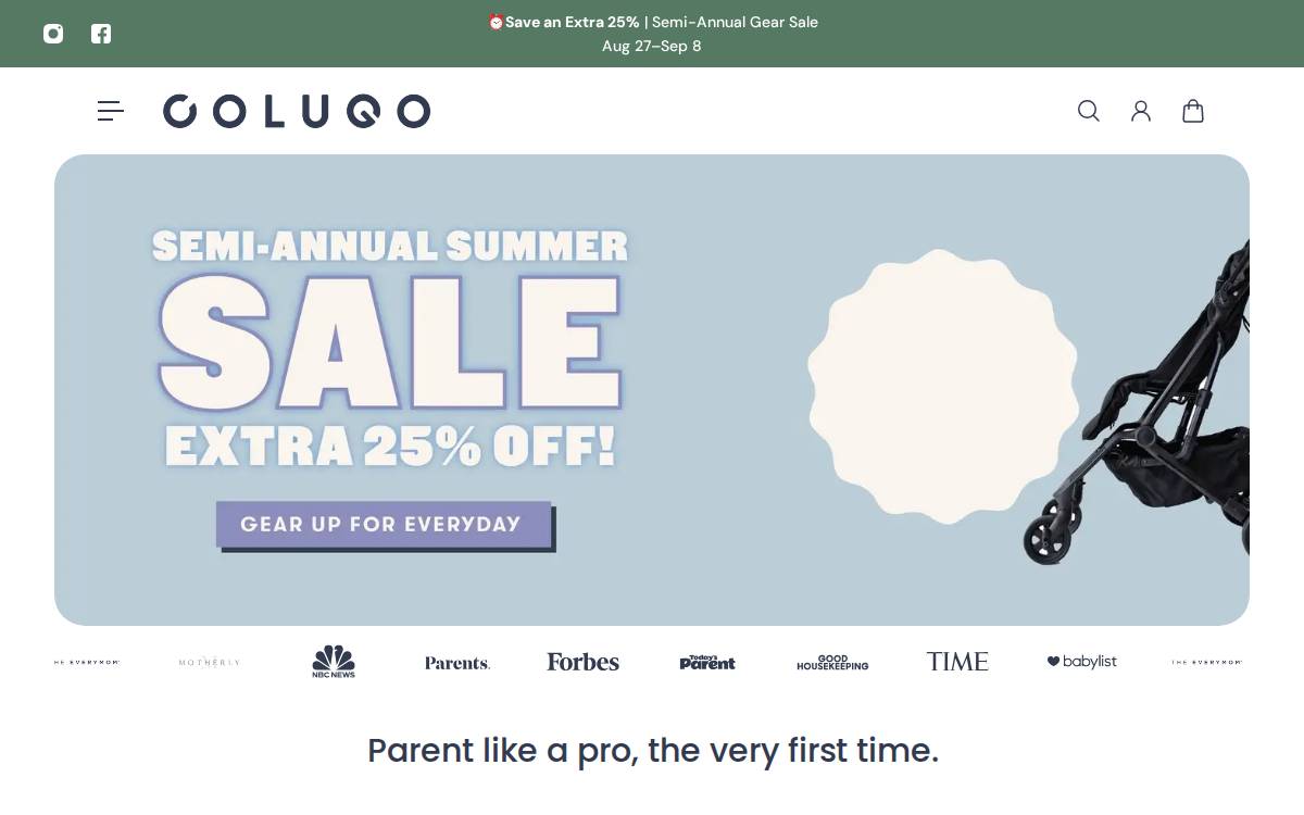 Colugo website preview