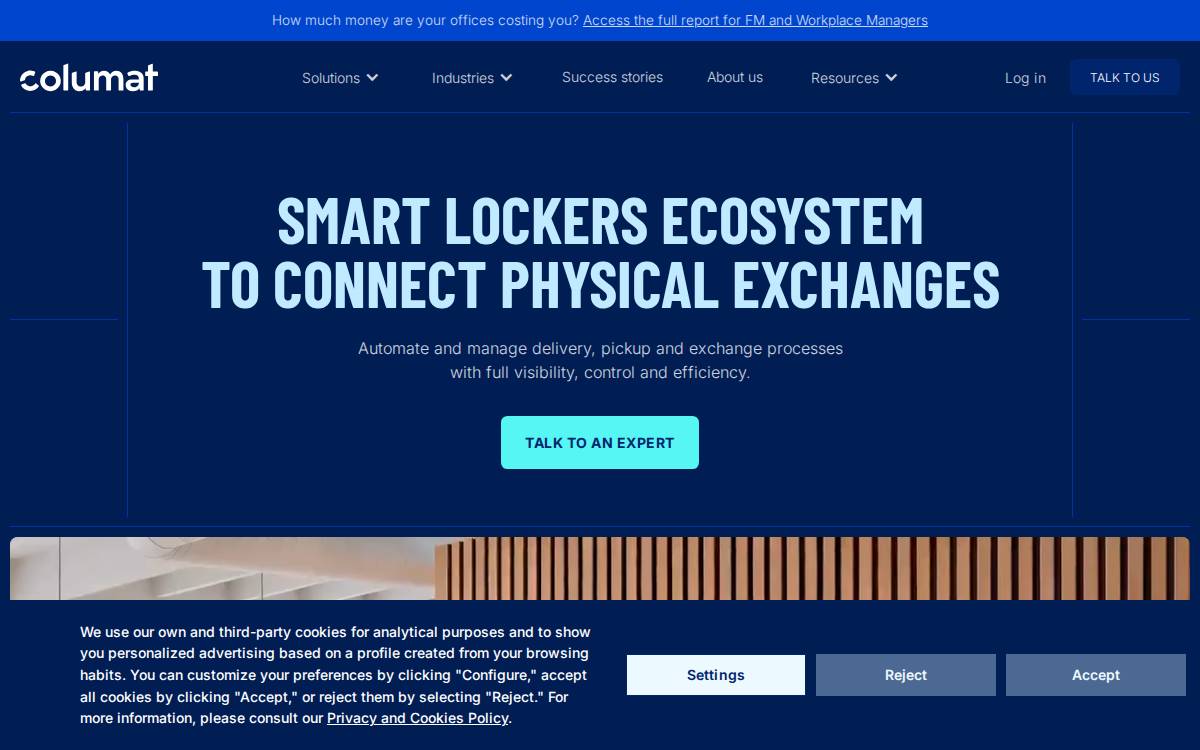 Columat website preview