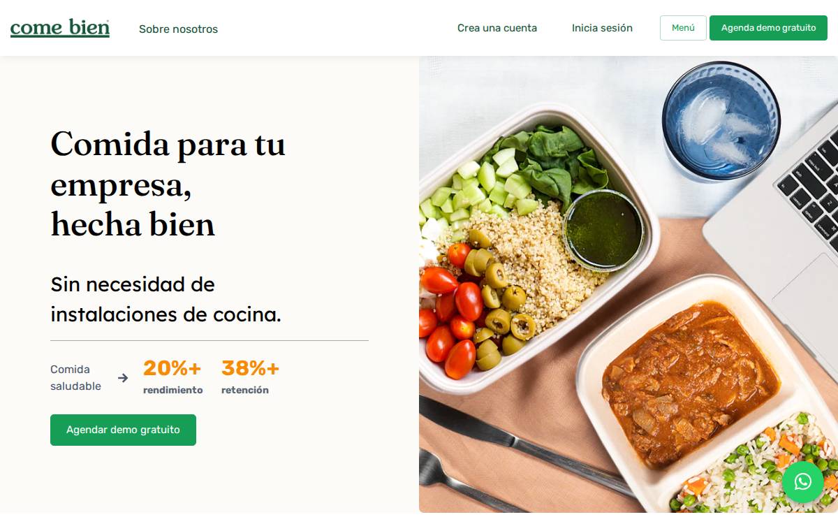 Come Bien website preview
