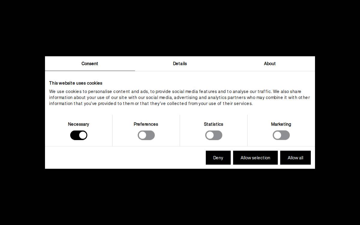 Cometa website preview