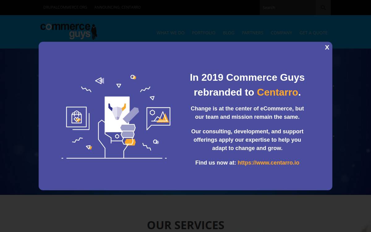 Commerce Guys website preview