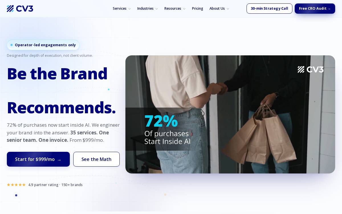 Commercev3 website preview