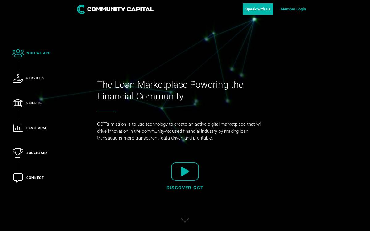 Community Capital website preview