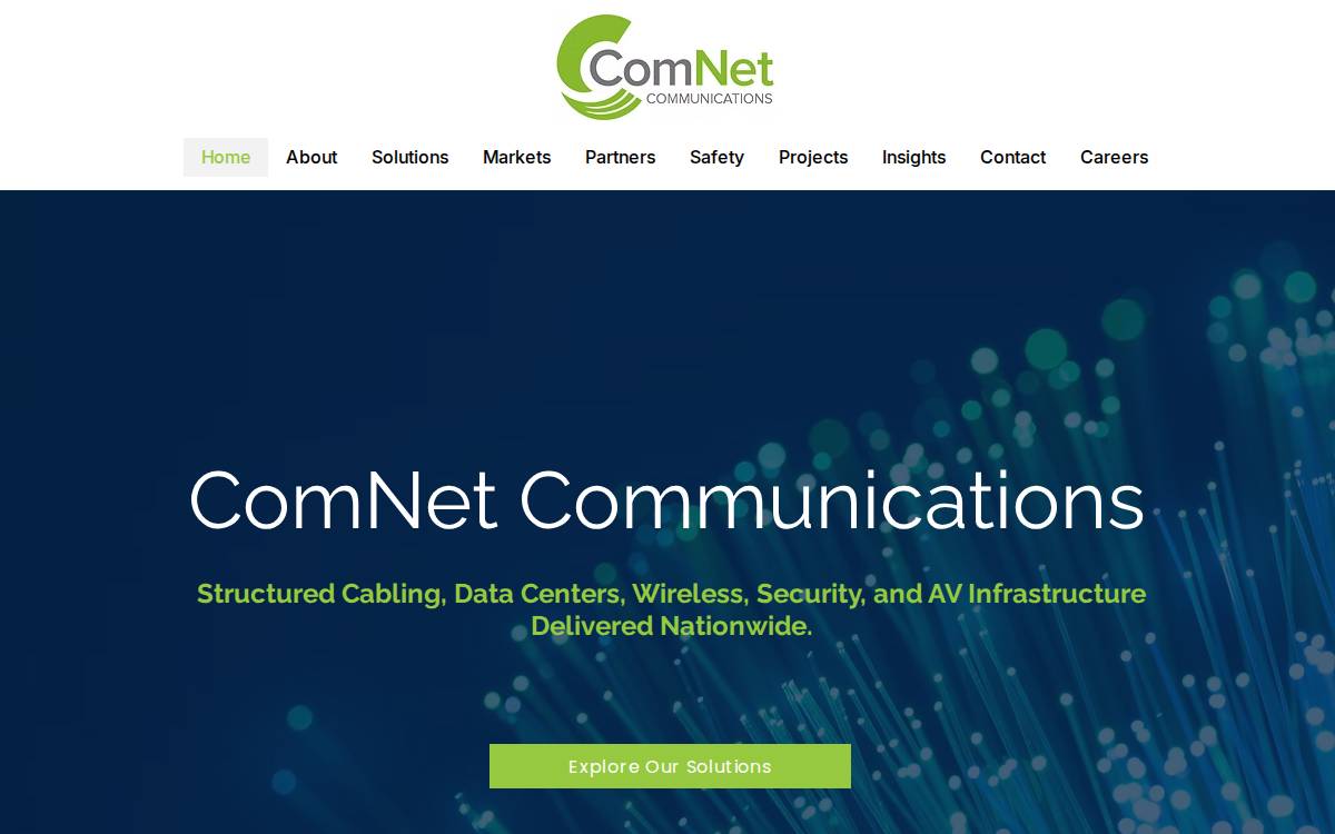 Comnetcomm website preview