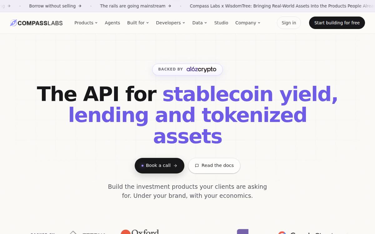 Compass Labs website preview