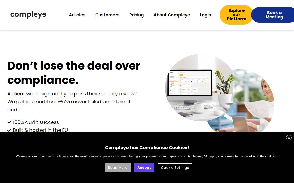 COMPLEYE website preview