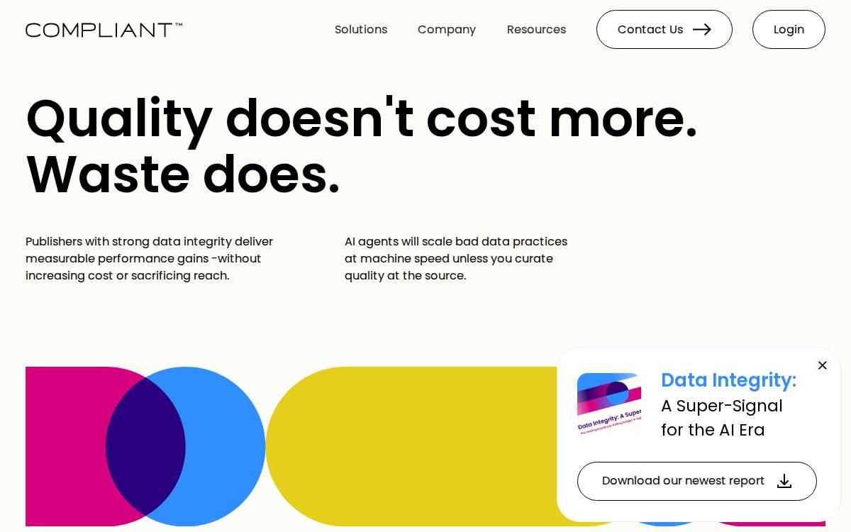 Compliant website preview