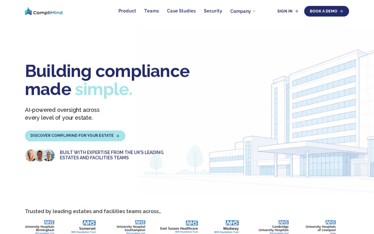complimind website preview