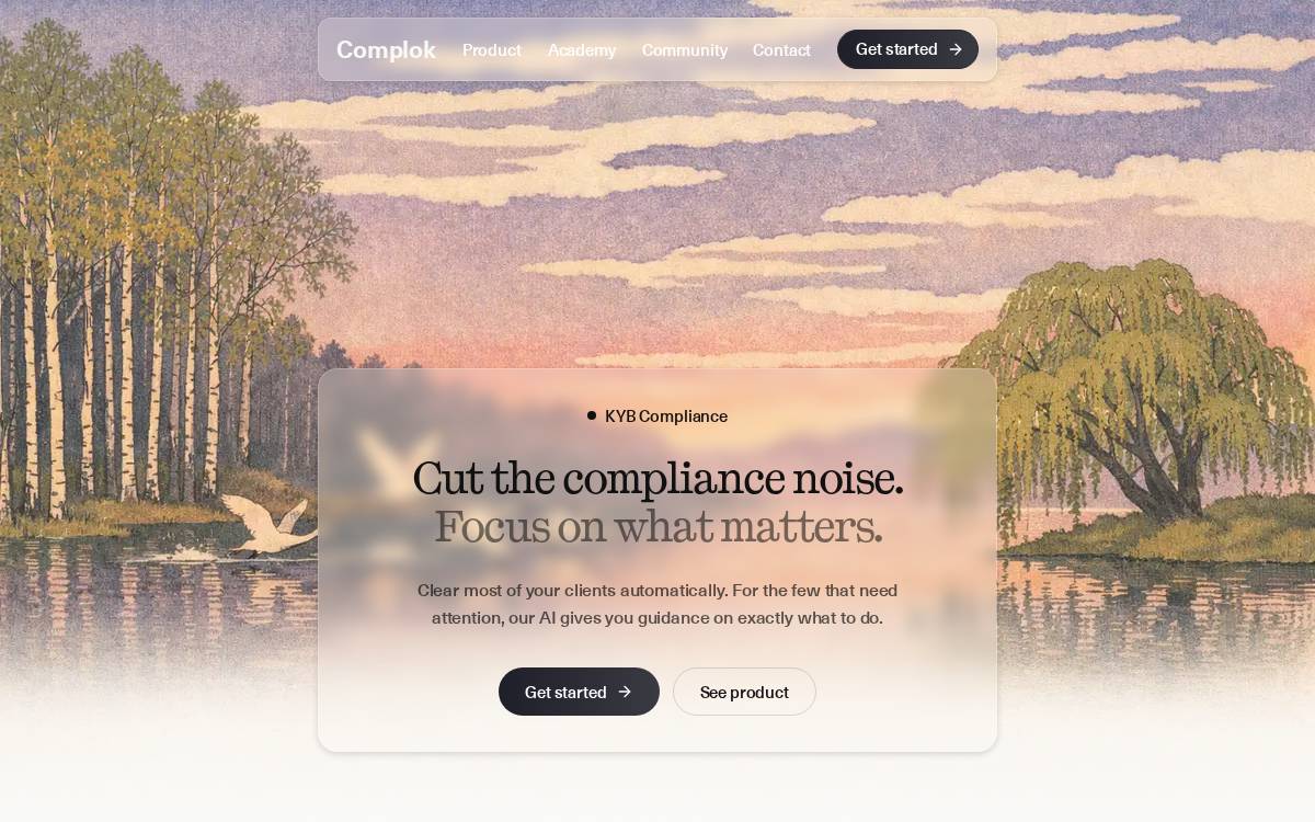 Complok website preview