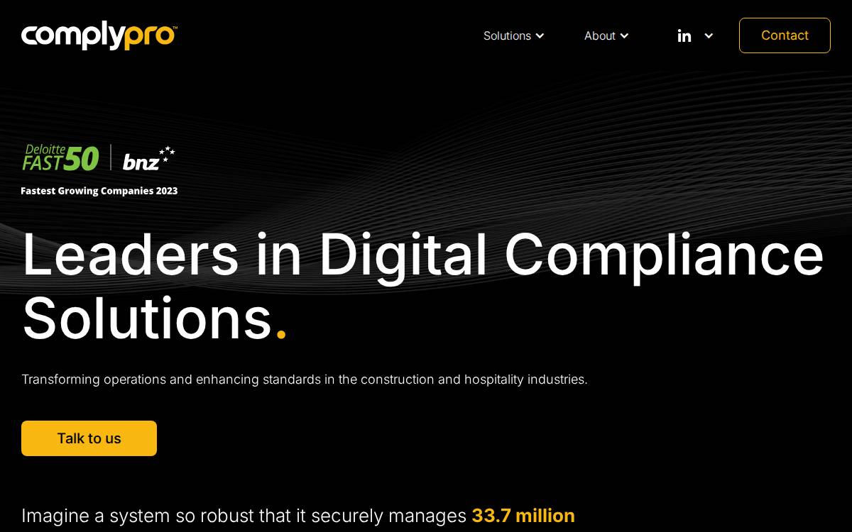 Comply Pro Website website preview