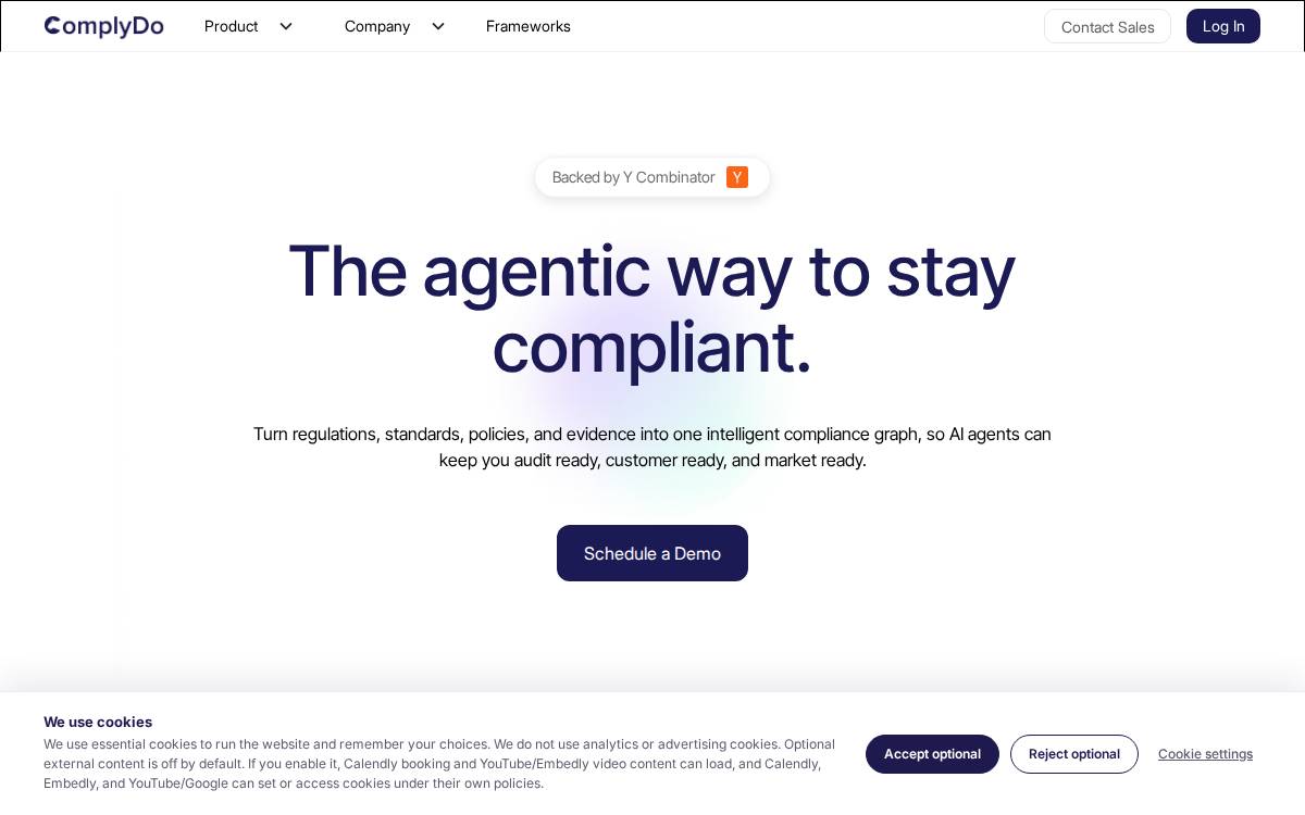 ComplyDo website preview