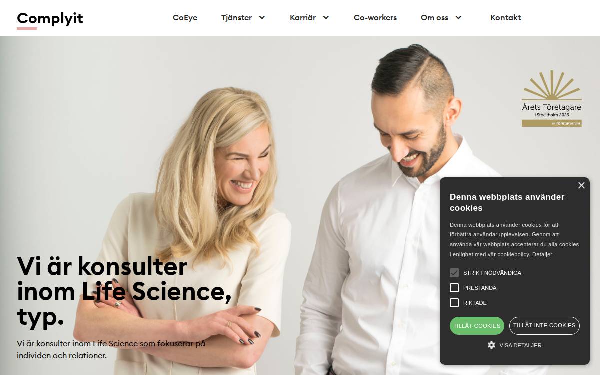 Complyit website preview