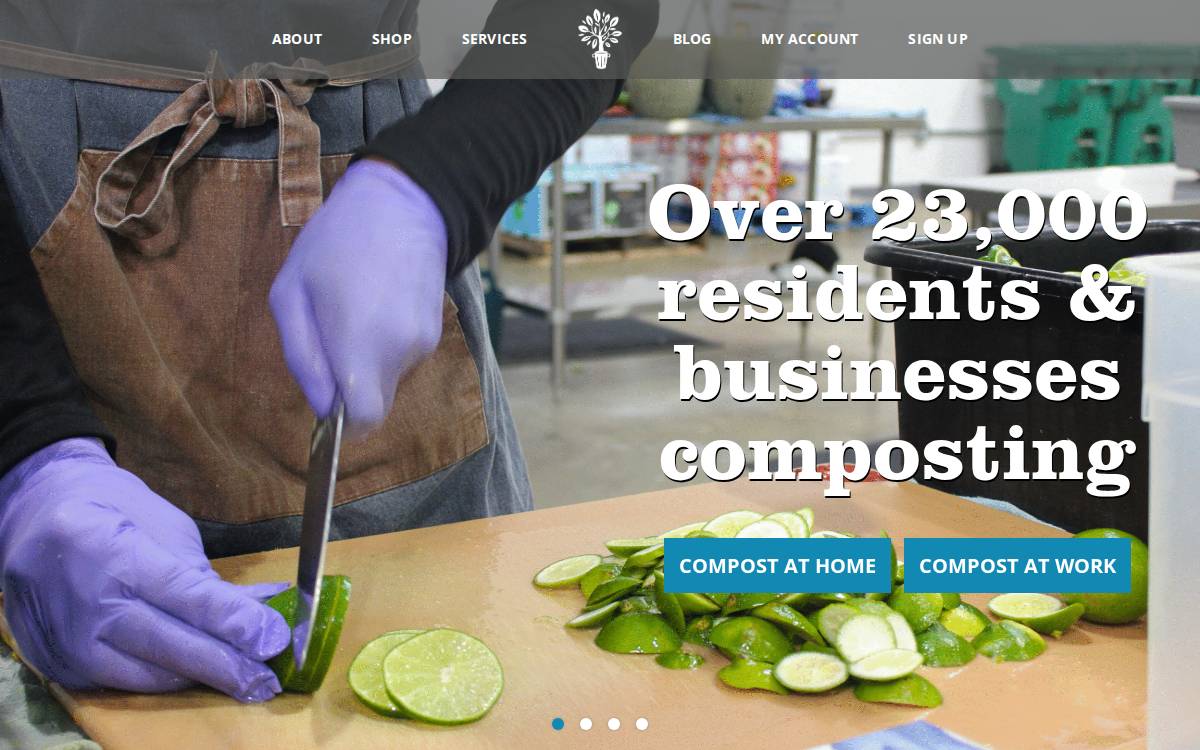 Compostcrew website preview