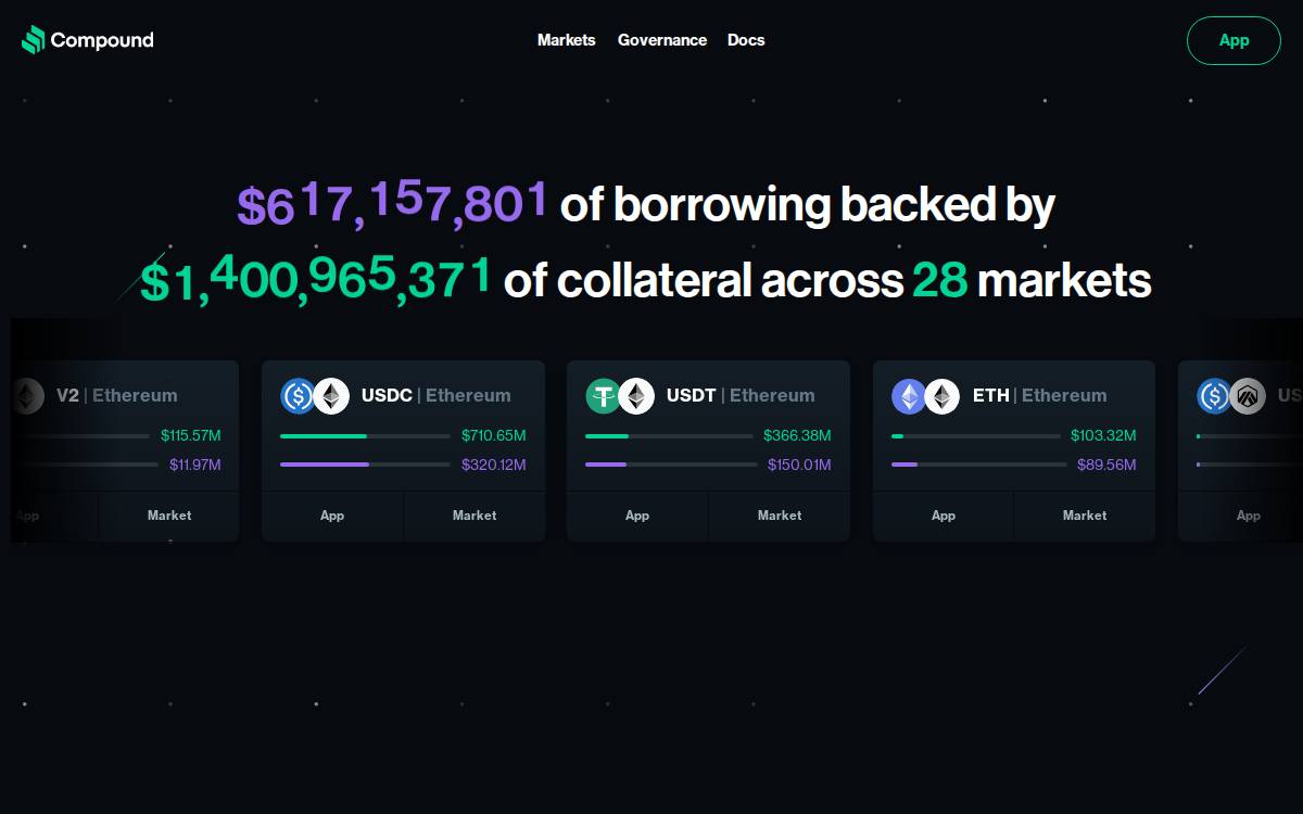 Compound website preview