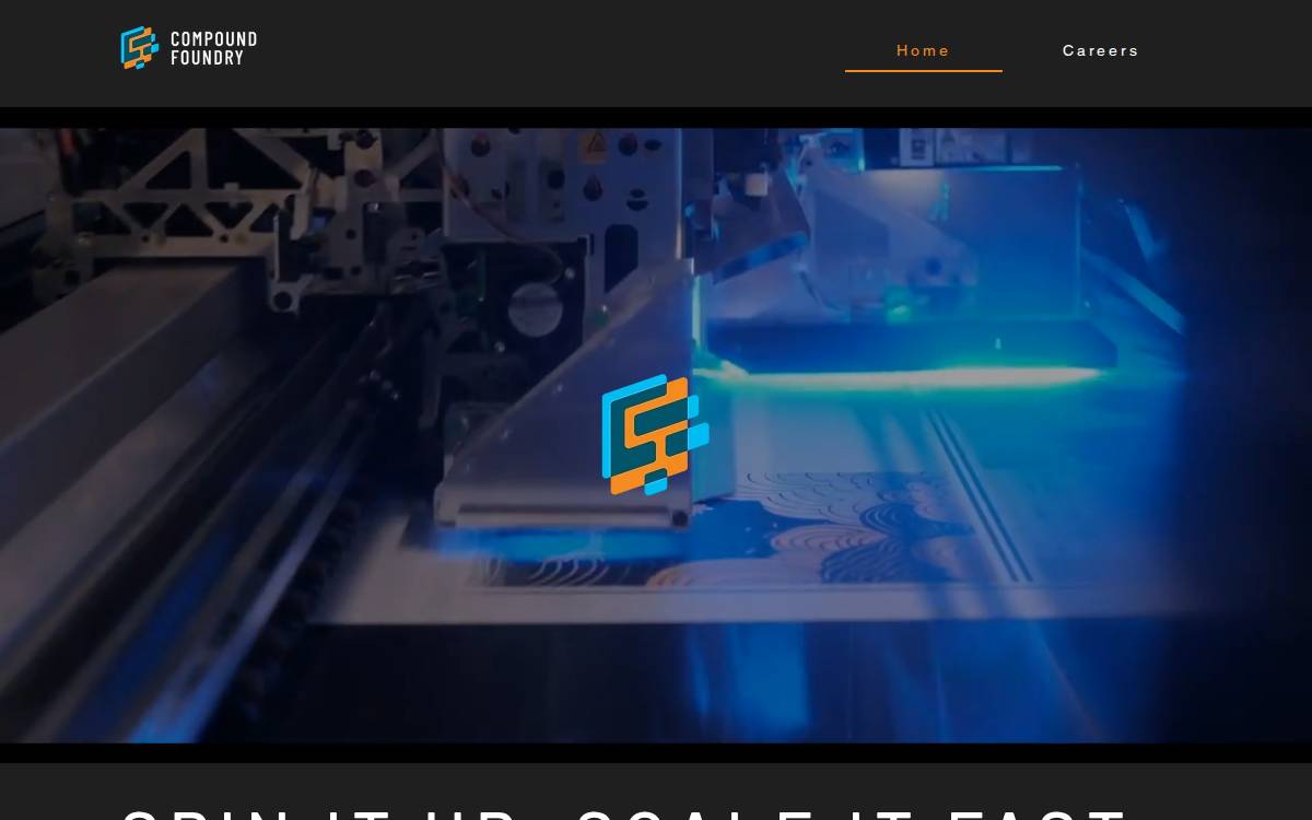 Compound Foundry website preview