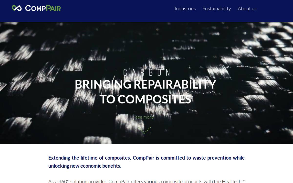 CompPair website preview