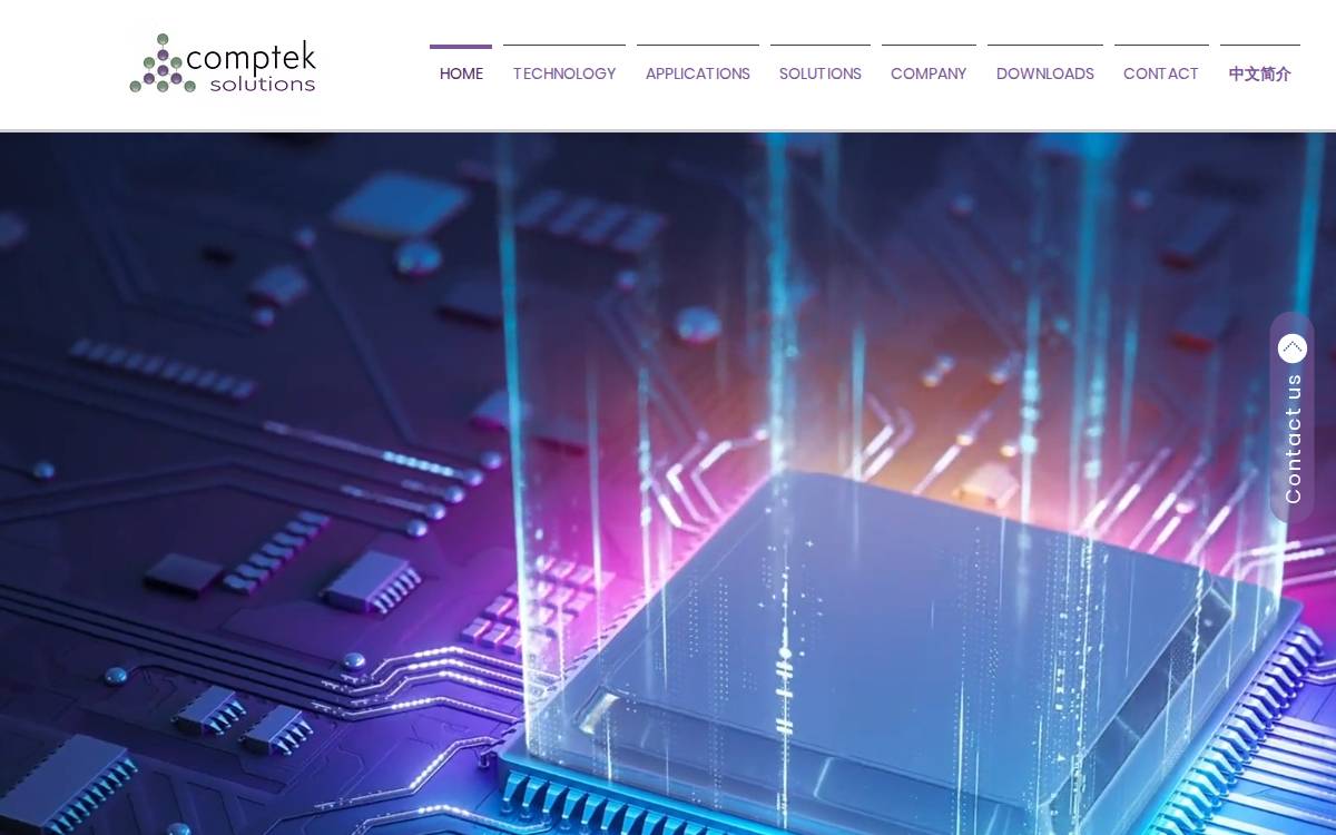 Comptek Solutions website preview