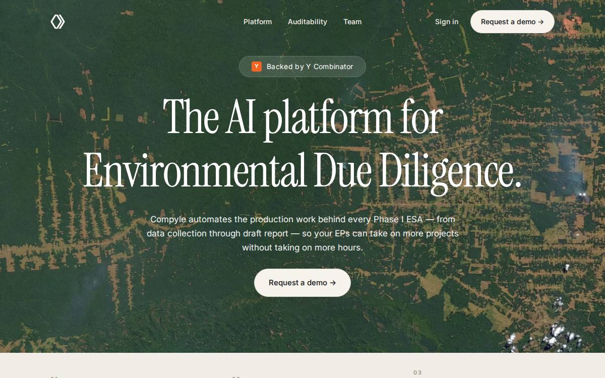 Compyle website preview