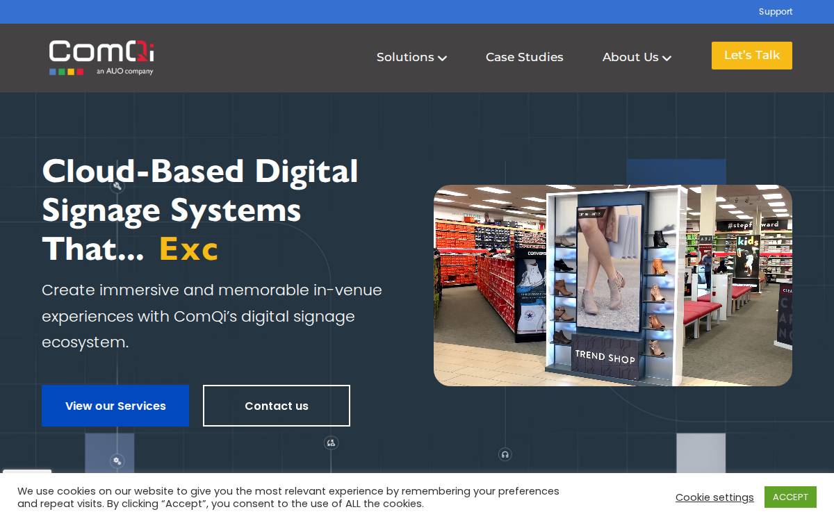 Comqi website preview