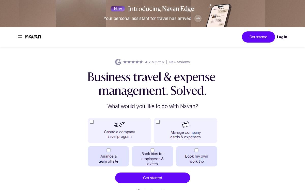 Comtravo website preview