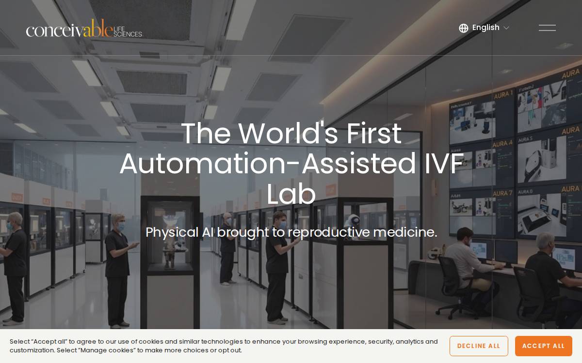 Conceivable website preview
