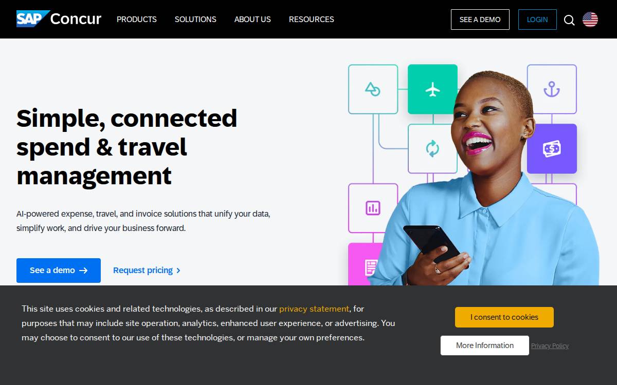 Concur website preview