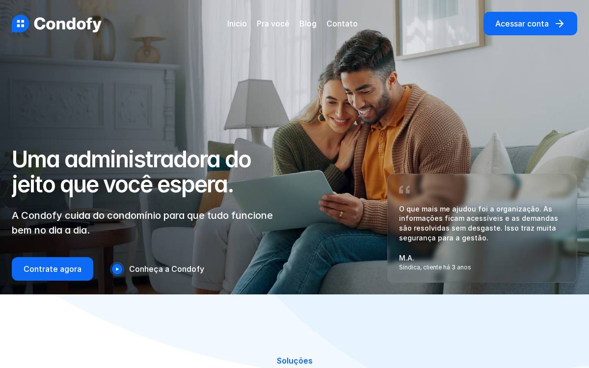 Condofy website preview