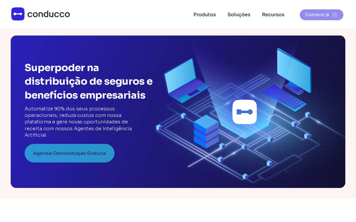 Conducco website preview