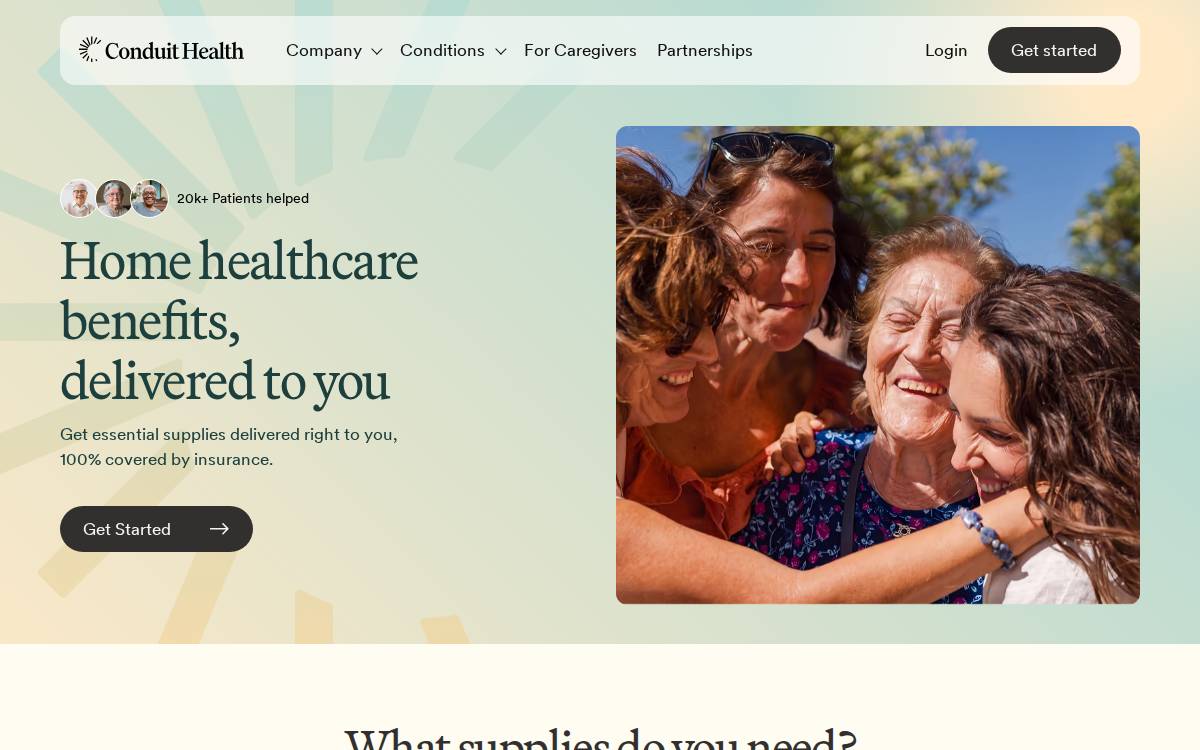 Conduit Health website preview
