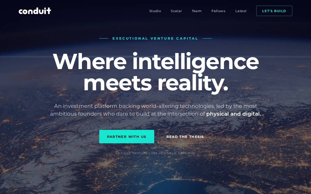Conduitventurelabs website preview