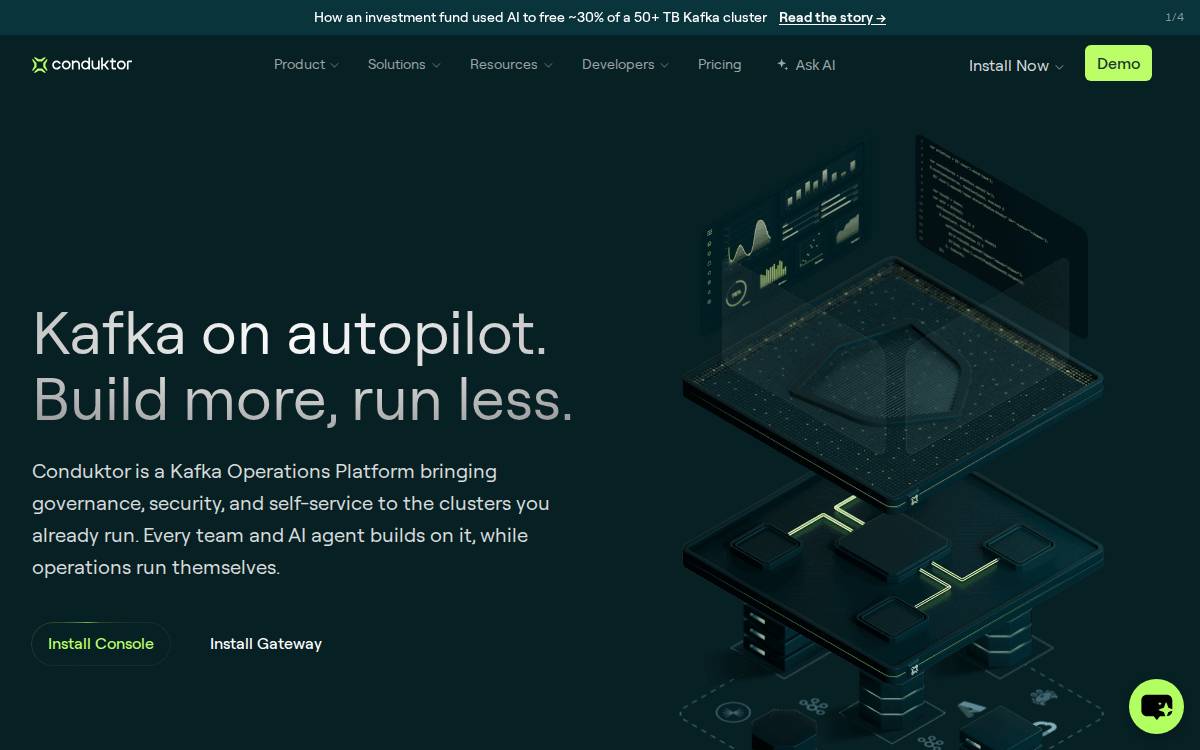 Conduktor website preview