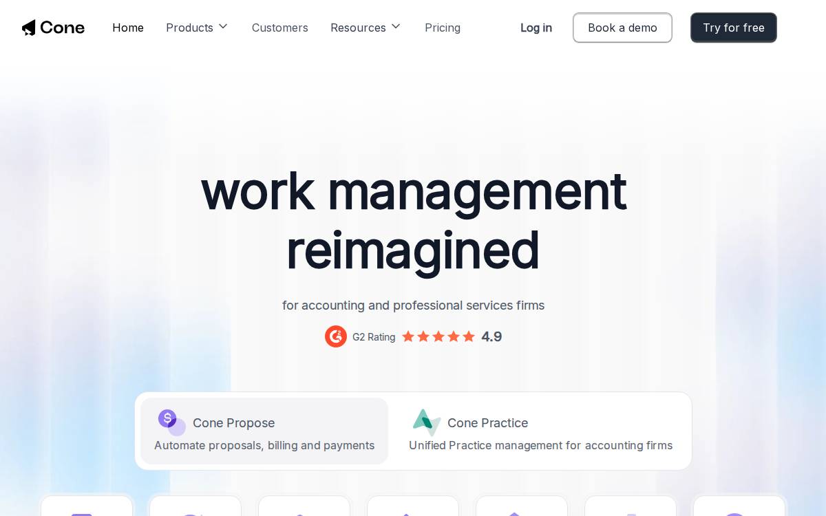 Cone website preview