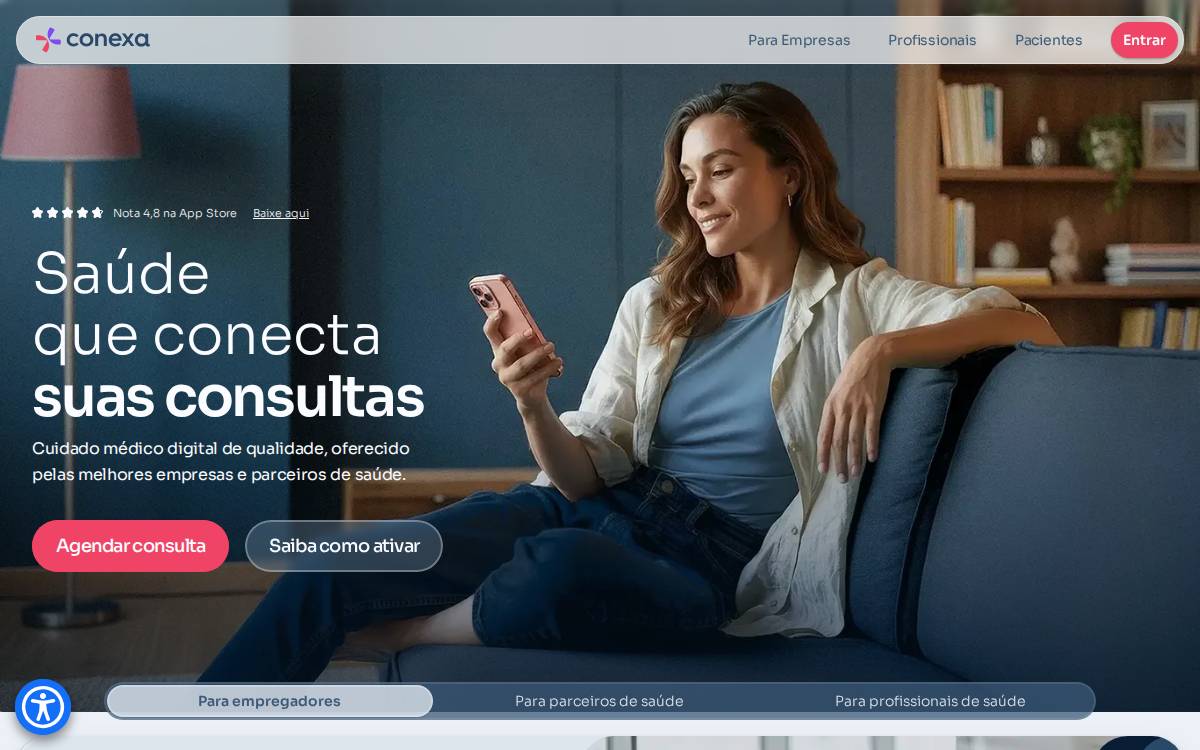 Conexa website preview