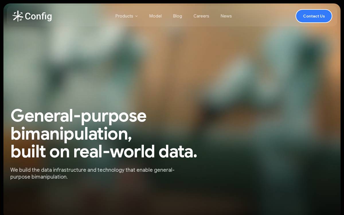 Config Intelligence website preview