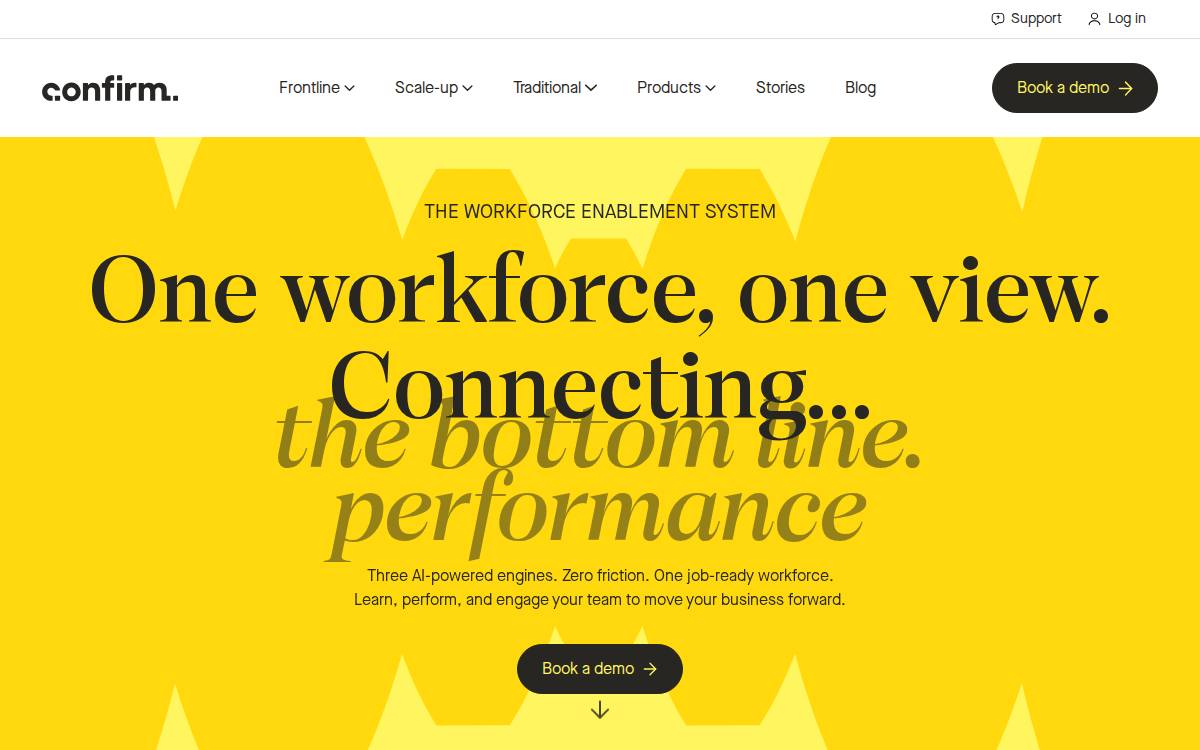 Confirm HR website preview