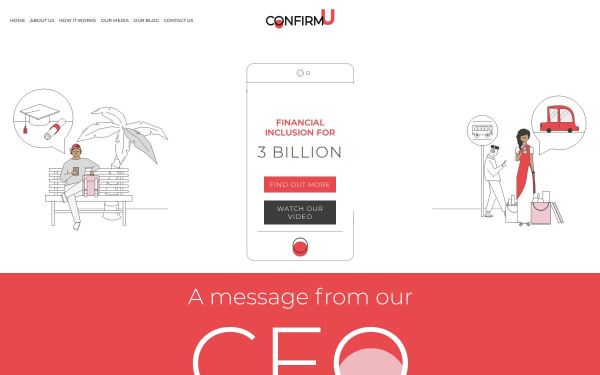 ConfirmU website preview