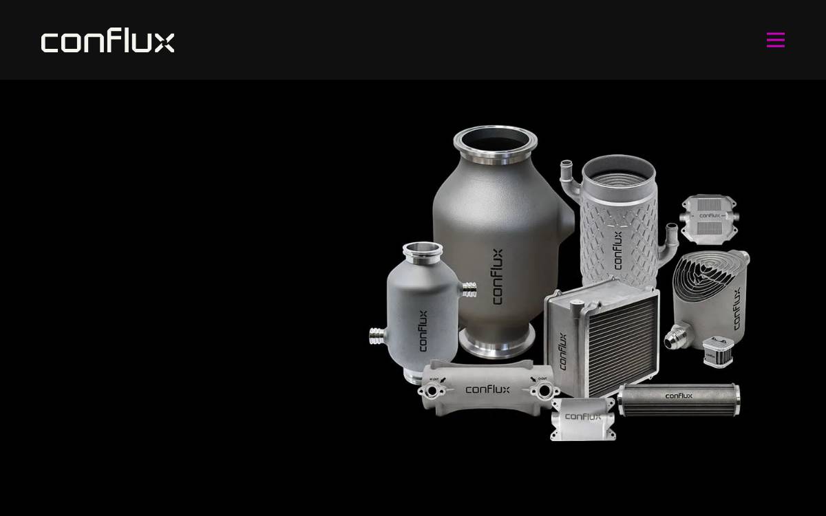 Conflux Technology website preview